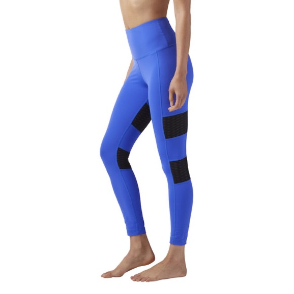 Like New Reebok High Rise Mesh Tights size XS